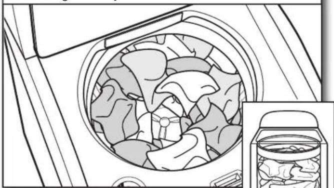 KENMORE 110.26132 - Cargue las prendas en la lavadora - 1
