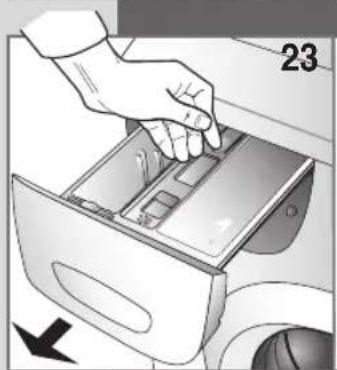 BOMPANI BO05289E - REMOVING THE DETERGENT DRAWER - 1