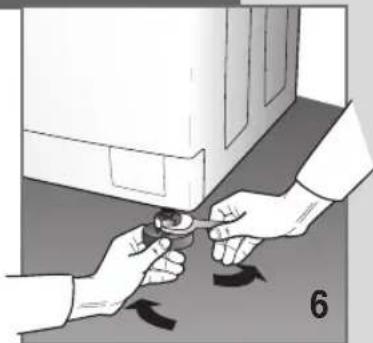 BOMPANI BO05289E - LEVELLING THE WASHING MACHINE - 2