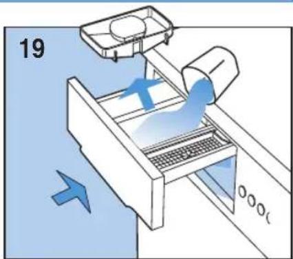 BOMPANI BO05208E - WHEN THE MODEL REQUIRES THE USE OF A TRAY OR DIVIDING WALL FOR LIQUID DETERGENT - 3