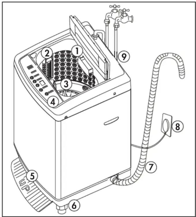 DANBY DWM060WDB - FEATURES - 1