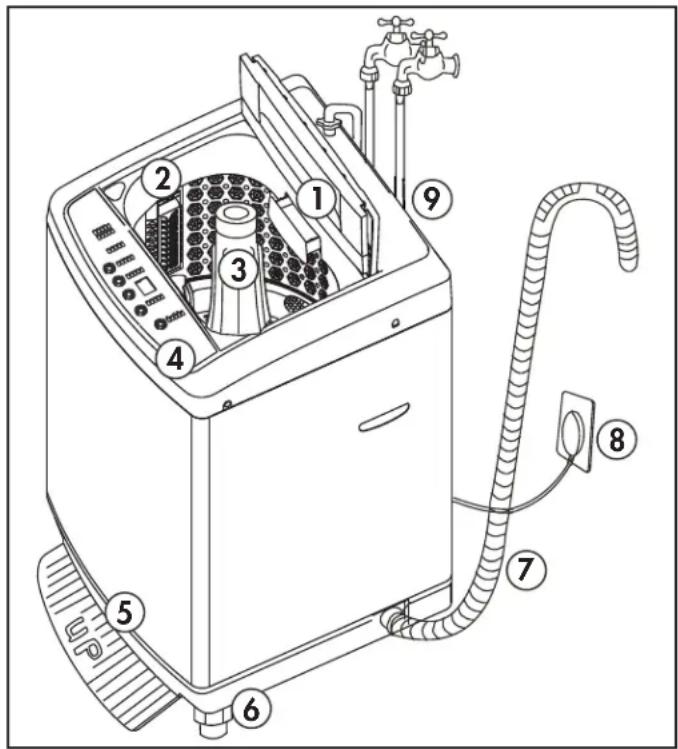 DANBY DWM045WDB - FEATURES - 1