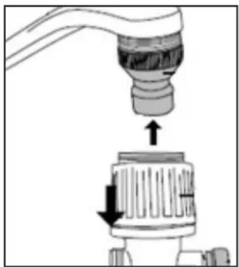 DANBY DWM045WDB - Raccordement de l'assemblage à connexion rapide à l'alimentation en eau - 3