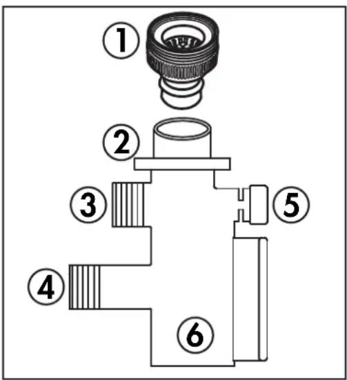 DANBY DWM045WDB - Utilisation de l'assemblage connexion rapide - 1