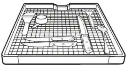 KITCHENAID KDTE104ESS - Canasta de tercer nivel fácil de retirar (el algunos modelos) - 2
