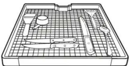 KITCHENAID KDTE104ESS - Panier du troisième niveau facile à retirer (sur certains modèles) - 2