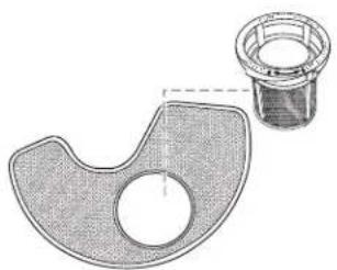 KITCHENAID KDTE104ESS - Pour garantir une performance optimale, nettoyez les filtres amovibles du système de lavage EQ - 1