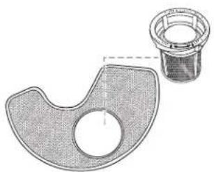 KITCHENAID KDTE104ESS - Limpie los filtros removibles del sistema de lavado EQ para mantener un rendimiento óptimo - 1