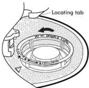 KITCHENAID Architect KDTE104DWH - Filter Removal Instructions - 1