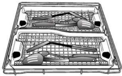 KITCHENAID Architect KDTE104DWH - Panier pour ustensiles de cuisson (panier du niveau 3) - 2