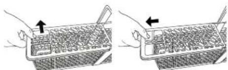 KITCHENAID Architect KDTE104DWH - Silverware Basket - 2