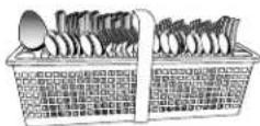 KITCHENAID Architect KDTE104DWH - Panier a couverts - 1