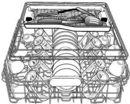 KITCHENAID Architect KDTE104DWH - Panier pour ustensiles de cuisson (panier du niveau 3) - 3