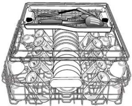 KITCHENAID Architect KDTE104DWH - Culinary Tool Rack (3rd level rack) - 3