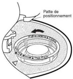KITCHENAID KDFE204ESS - Instructions de retrait du filtré - 1