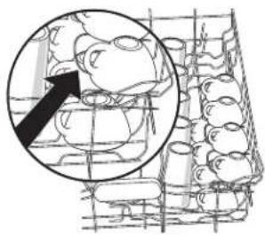 KITCHENAID KDFE204ESS - SURE-HOLD Cup and Stemware Holder - 1