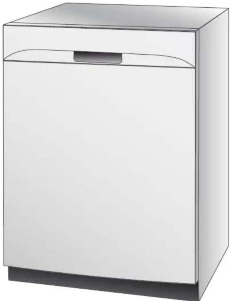 HAIER HDBL655AFS - Lavavajillas Empotrado 24" - 1
