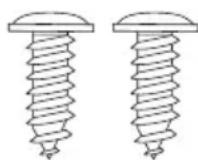 HAIER HDBC100AFS - PARTS SUPPLIED: - 2
