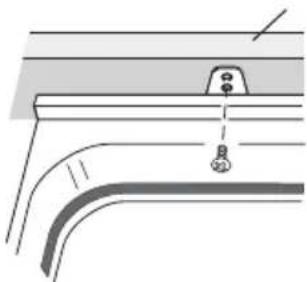HAIER HDBC100AFS - Method 1 - Secure to Non-Stone Countertop - 1