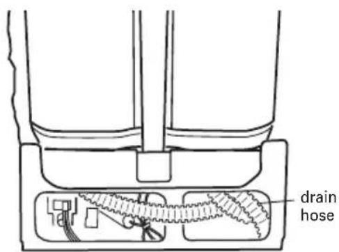 HAIER HDBC100AFS - CONNECT TO DRAIN - 1