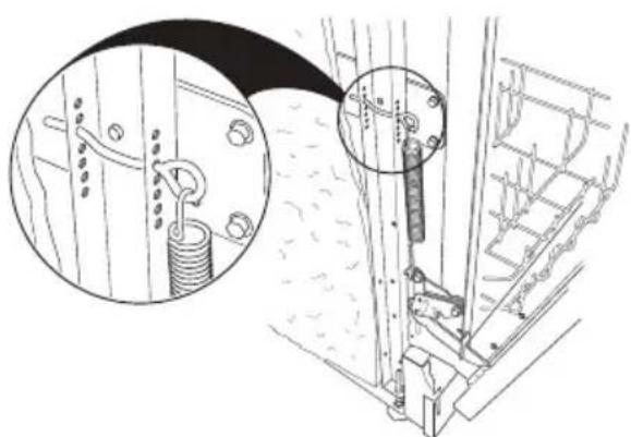 HAIER HDBC100AFS - CHECK DOOR SPRING TENSION - 1