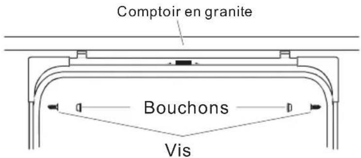 HAIER HDBC100AFS - Méthode 2 - Comptoir de pierre - 2