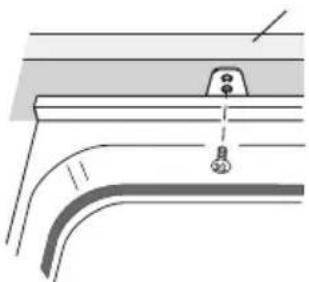 HAIER HDBC100AFS - Méthode 1 - Fixé au comptoir en bois - 1