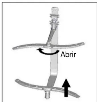FAGOR LVF13AX - Limpar os braç os aspersores - 1
