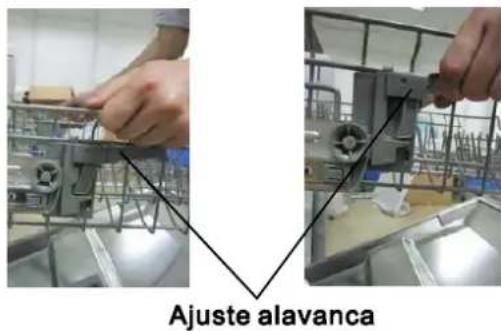 FAGOR LVF13AX - Ajustar o Cesto Superior - 1