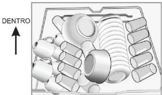 FAGOR LVF13AX - Carga de la cesta superior - 1
