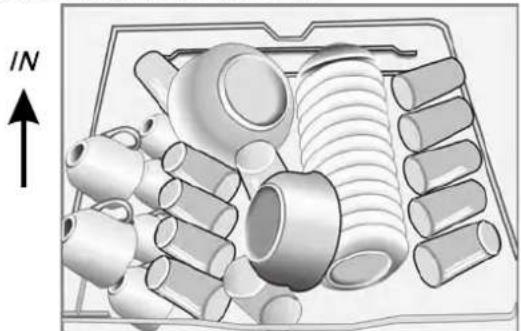 FAGOR LVF13AX - Loading the Upper Basket - 1