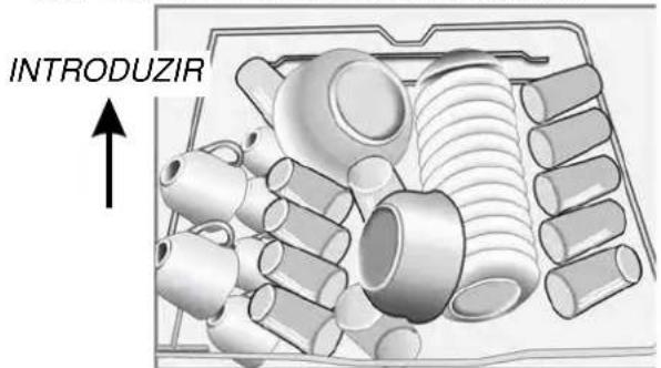 FAGOR LVF13AX - Carregar o cesto superior - 1