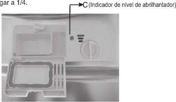 FAGOR LVF11AX - Quando encher novamente o dispensador de abrilhantador - 1