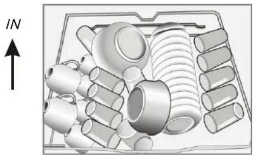 FAGOR LVF11AX - Loading the Upper Basket Loading the Lower Basket Loading - 1