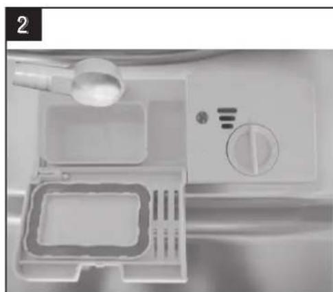 FAGOR LVF11AX - Quantidade de detergente a utilizar - 2