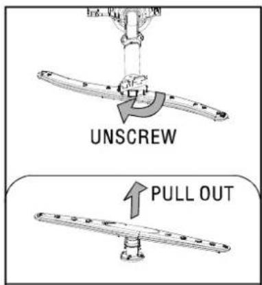 FAGOR LFA45X - Cleaning the Spray Arms - 1