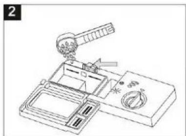 PROLINE DWP 1247 WH - Remplissage du détergent - 2