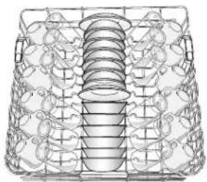 MAYTAG MDB4949SDZ - Configuration de chargement pour 12 couverts (différente selon le modèle) - 1