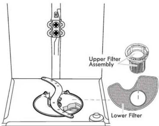 KENMORE 665.17159 - ULTRA WASH® HE FILTRATION SYSTEM - 1