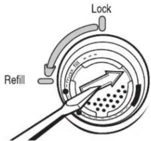 KENMORE 665.17159 - Réglage de la quantité d'agent de rincege - 1