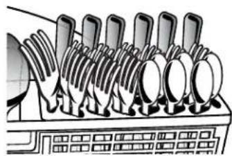 KENMORE 665.17159 - Chargement des couverts - 3