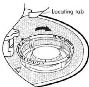 KENMORE 665.17159 - Filter Reinstallation Instructions - 1
