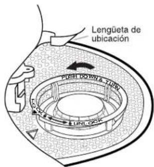 KENMORE 665.17159 - Instrucciones para guitar los filtros - 1