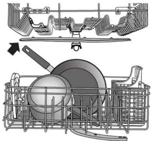 KENMORE 665.17159 - Check that the upper spray arm spins freely before every cycle. - 1