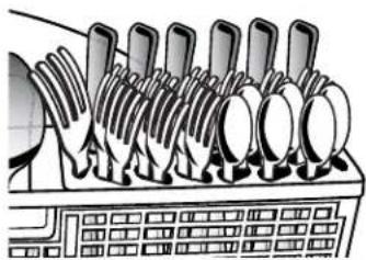 KENMORE 665.15693 - Loading Silverware - 3