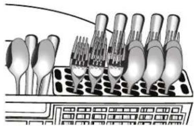 KENMORE 665.13099 - Loading Silverware - 3