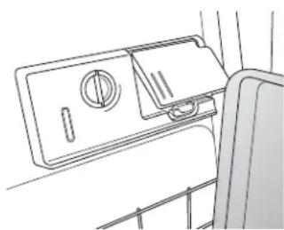 KENMORE 665.13099 - IMPORTANT : Ne pas obstruer le distributeur de détergent. - 1