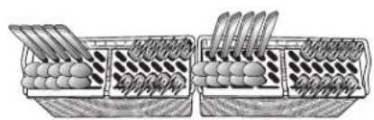 KENMORE 665.13003 - Loading Silverware - 1