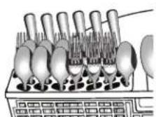 KENMORE 665.13003 - Loading Silverware - 4