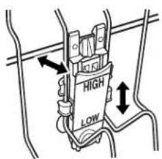 KENMORE 665.13003 - Adjustable 2-position Top Rack (on some models) - 1